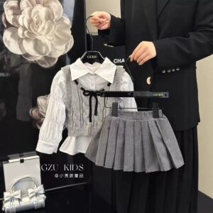 ensemble 3 pieces gris